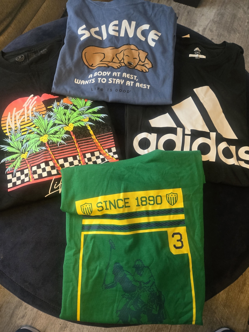 NWT - Lot of 4 Mens short-sleeve T-Shirts....XXL